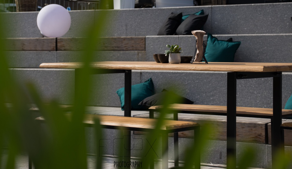 Hoge Boomstamtafel Tronc - 6 personen